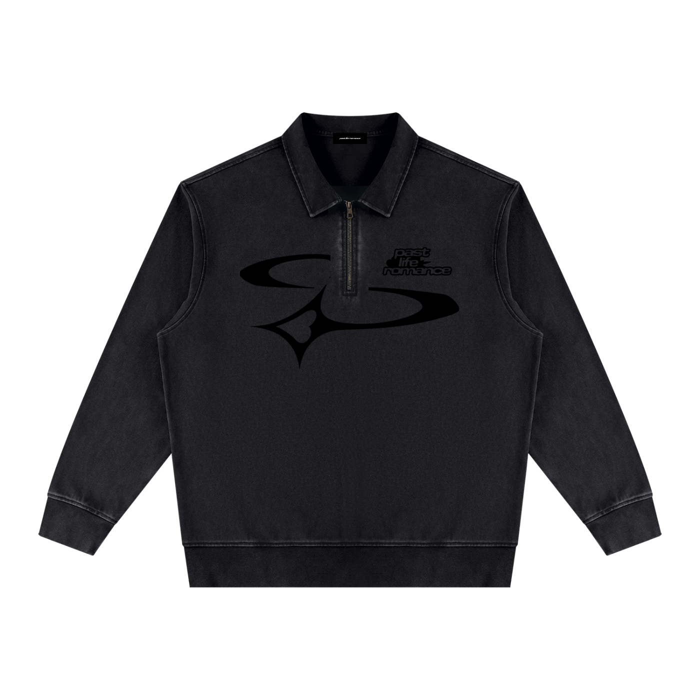 'time loop' quarter zip