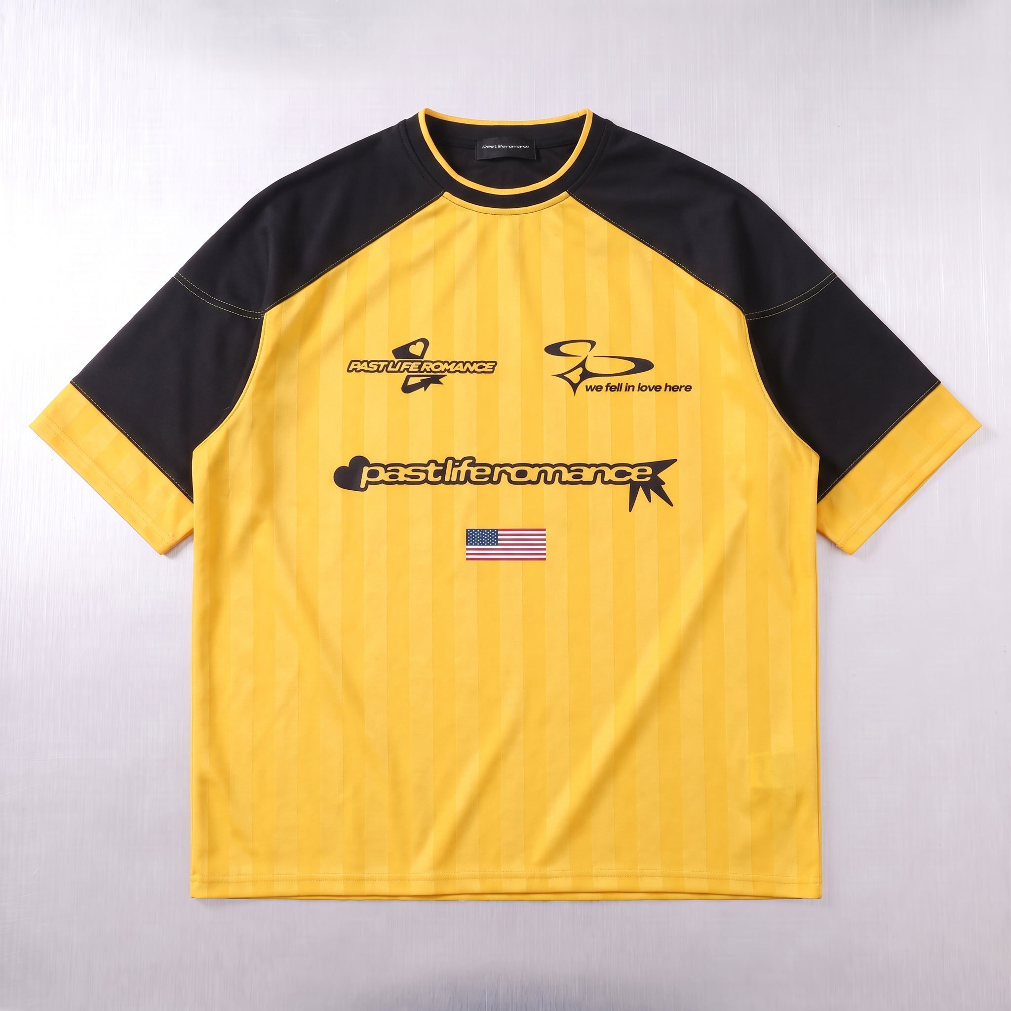 'we fell in love here' world tour jersey