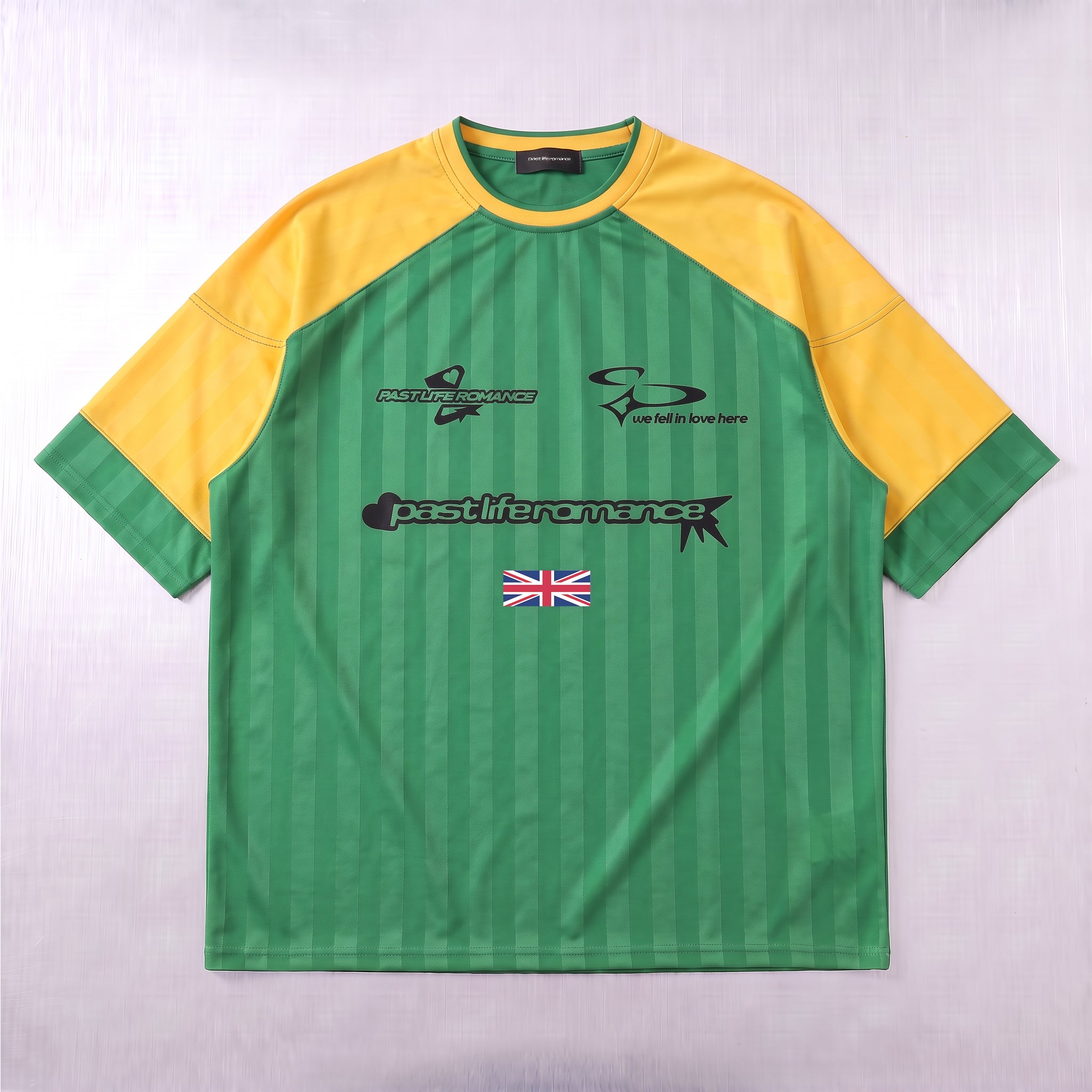'we fell in love here' world tour jersey
