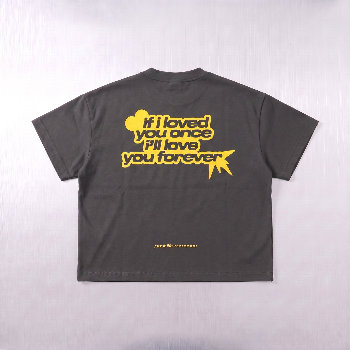'if i loved you once' box fit tee