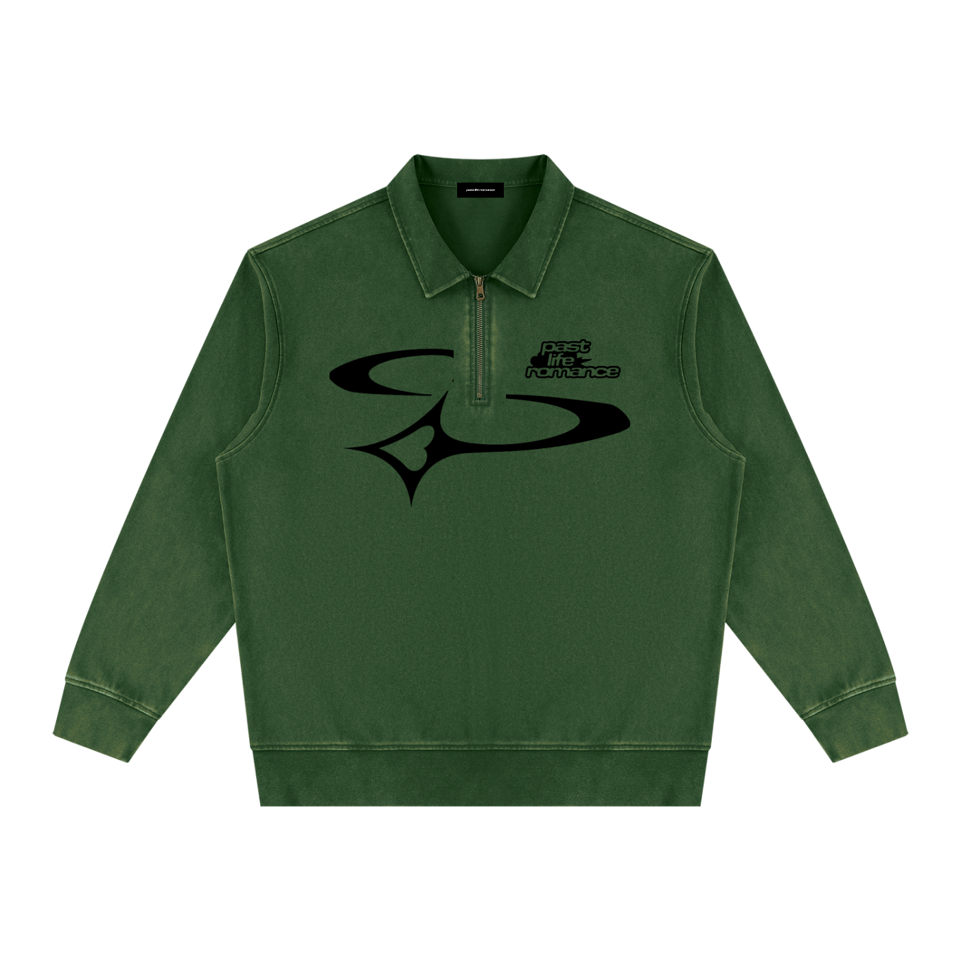 'time loop' quarter zip